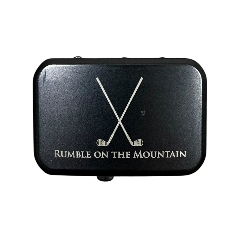 Joseph Elliott Golf Ratchet Belt Set Rumble on the Mountain Genuine‎ Leather Set